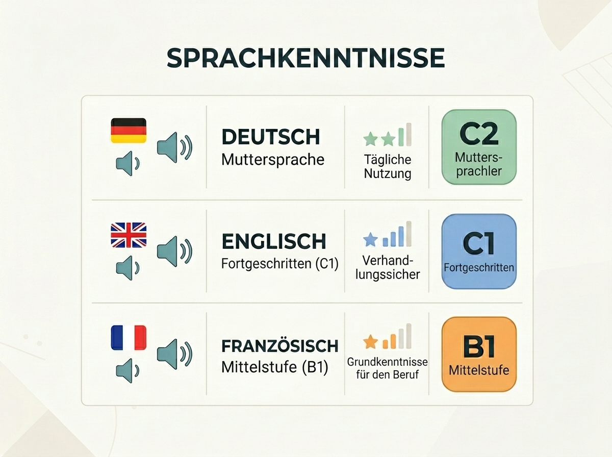sprachkenntnisse-lebenslauf-niveaus